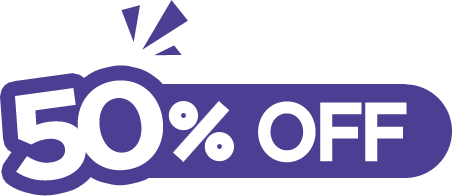 50% OFF